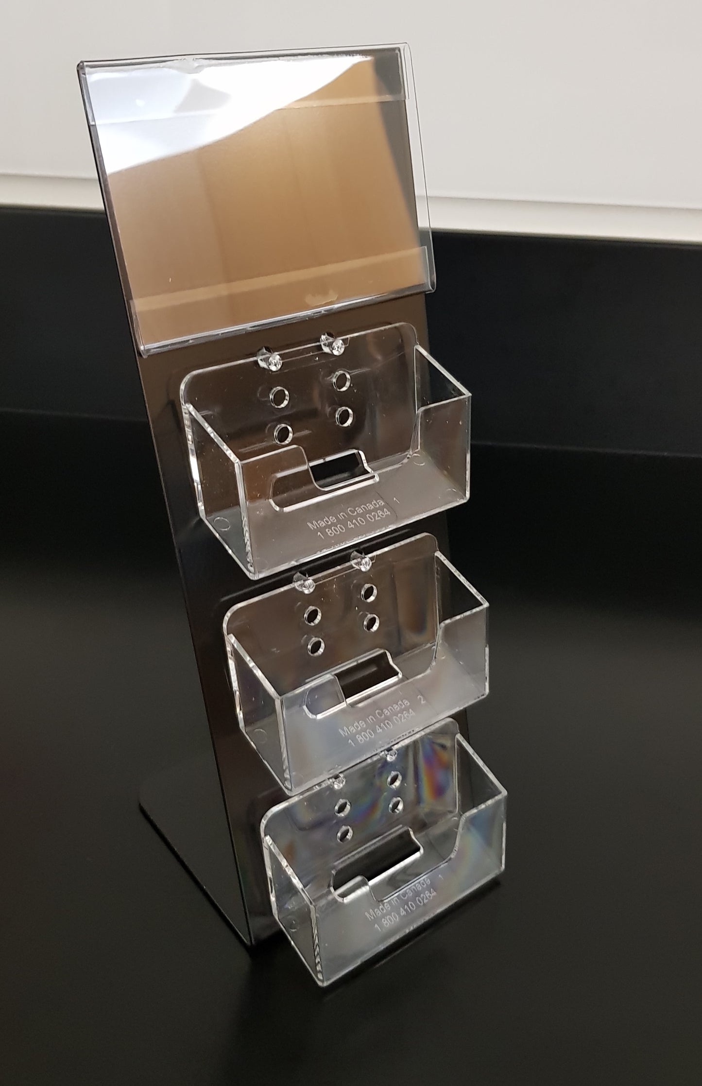3 pocket Gift Card Stand